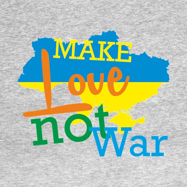 Ukraine: Make Love Not War by arnoudfaber